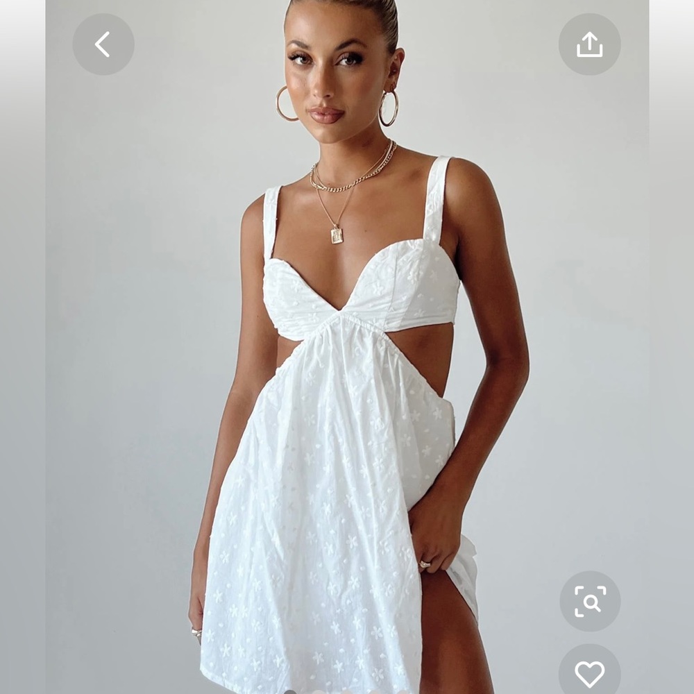 Princess Polly Khalia White Dress